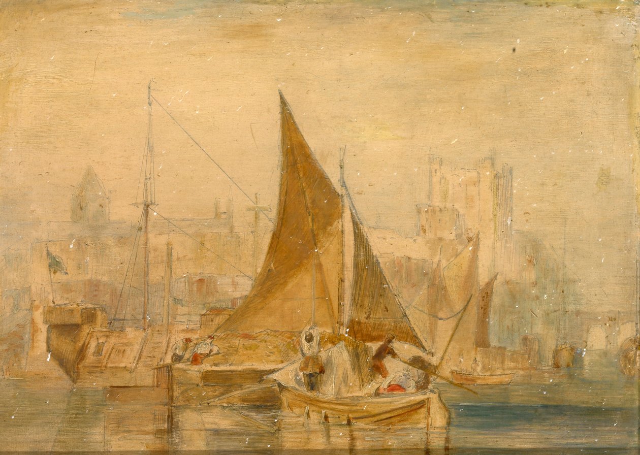 Rochester sur la Medway - Joseph Mallord William Turner