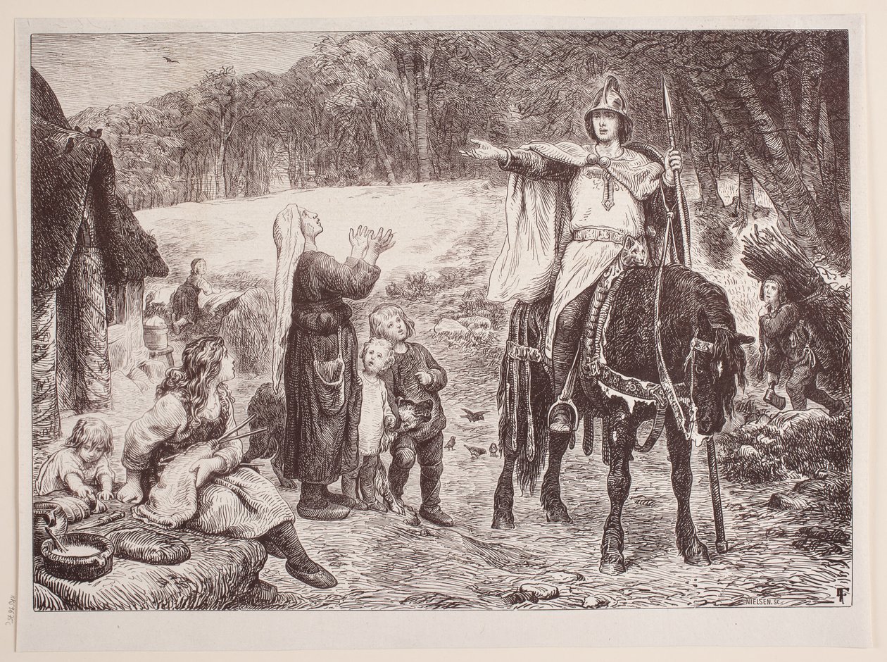 Le chevalier de la cabane de charbonnier - J.C. Nielsen
