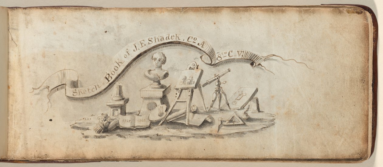 Carnet de croquis de J.E. Shadek - J.E. Shadek