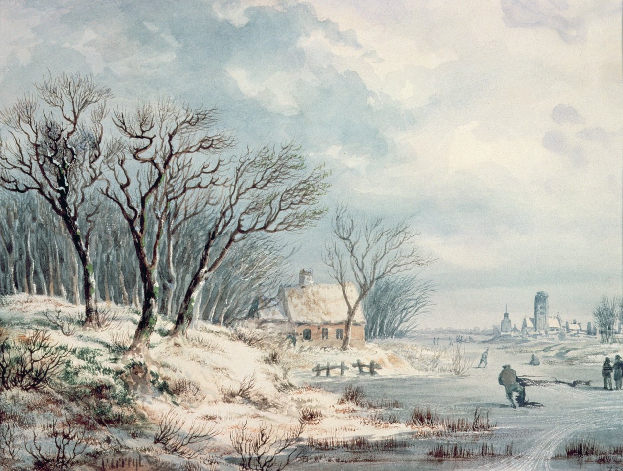 Paysage : Hiver - J.J. Verreyt