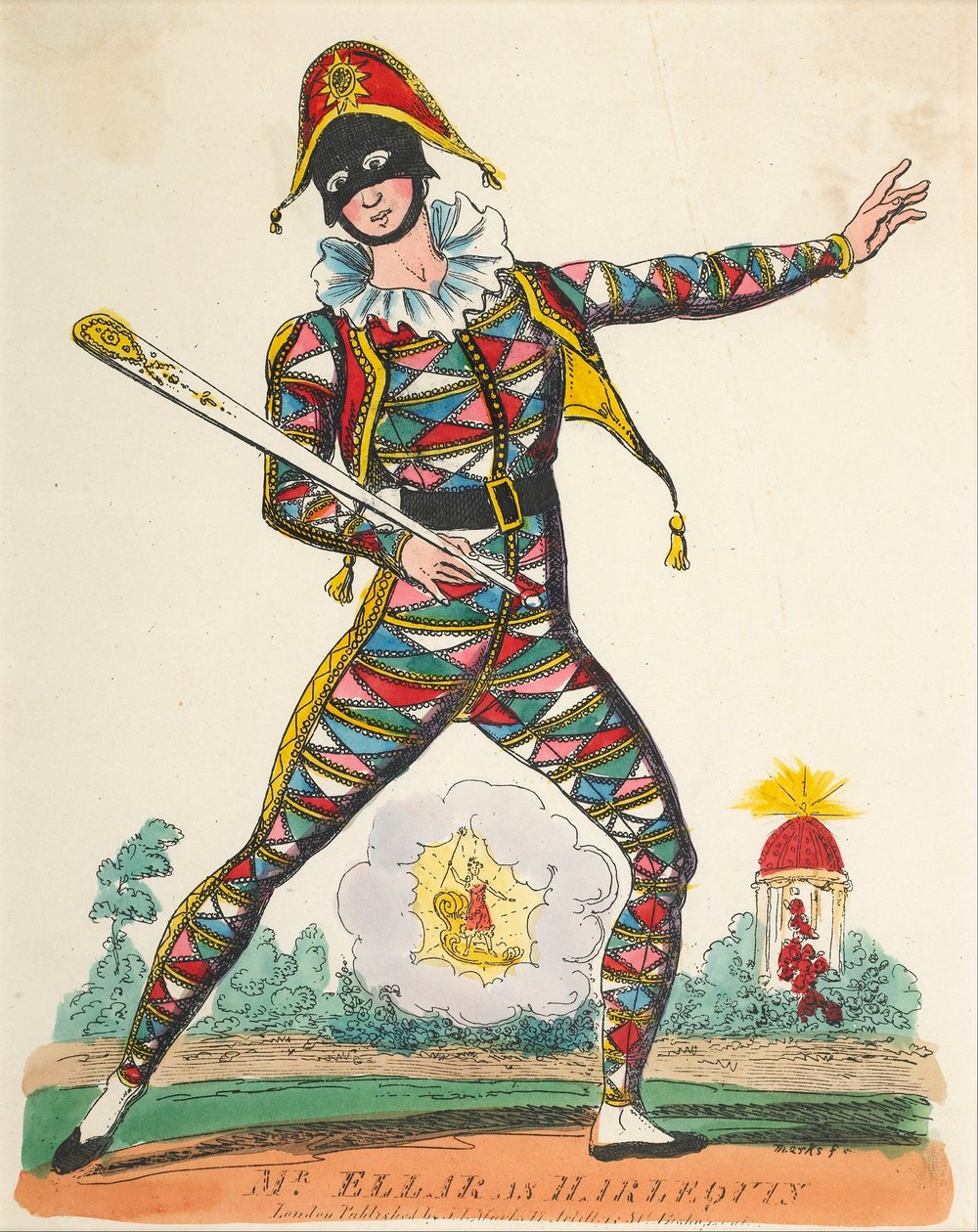 M. Ellar en Arlequin - J.L. Marks
