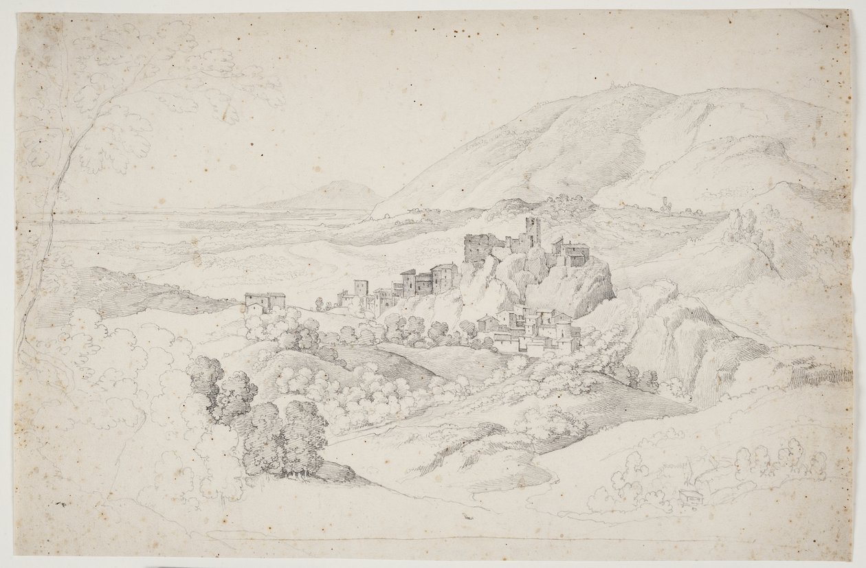 Olevano Romano. Monts Sabins - J.L. Lund