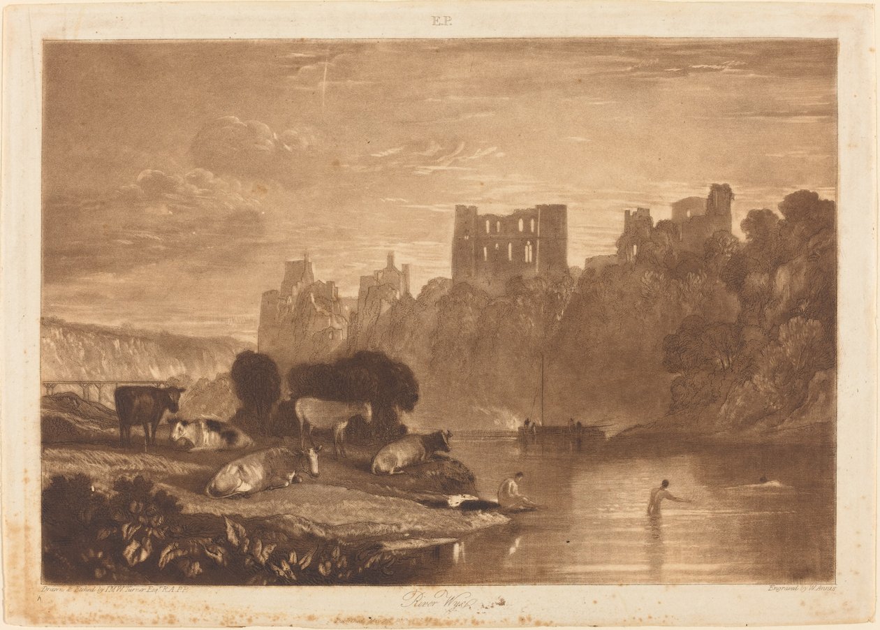 Rivière Wye - Joseph Mallord William Turner