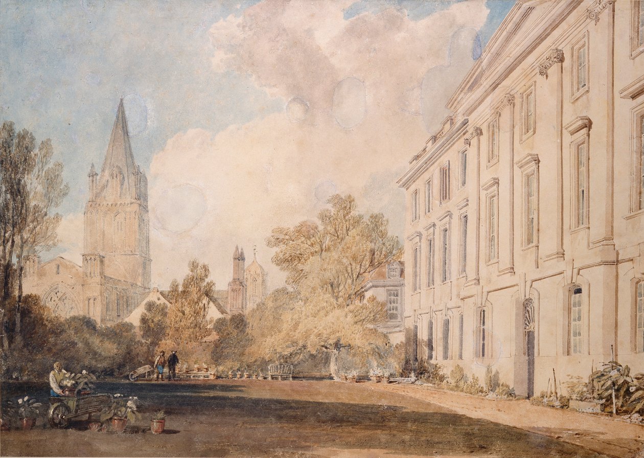 Vue de la cathédrale de Christ Church et d