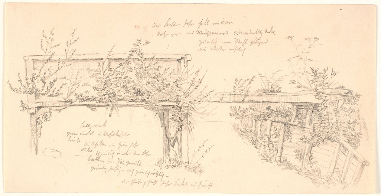 Détails du moulin de Haraldsborg près de Roskilde - J.P. Møller