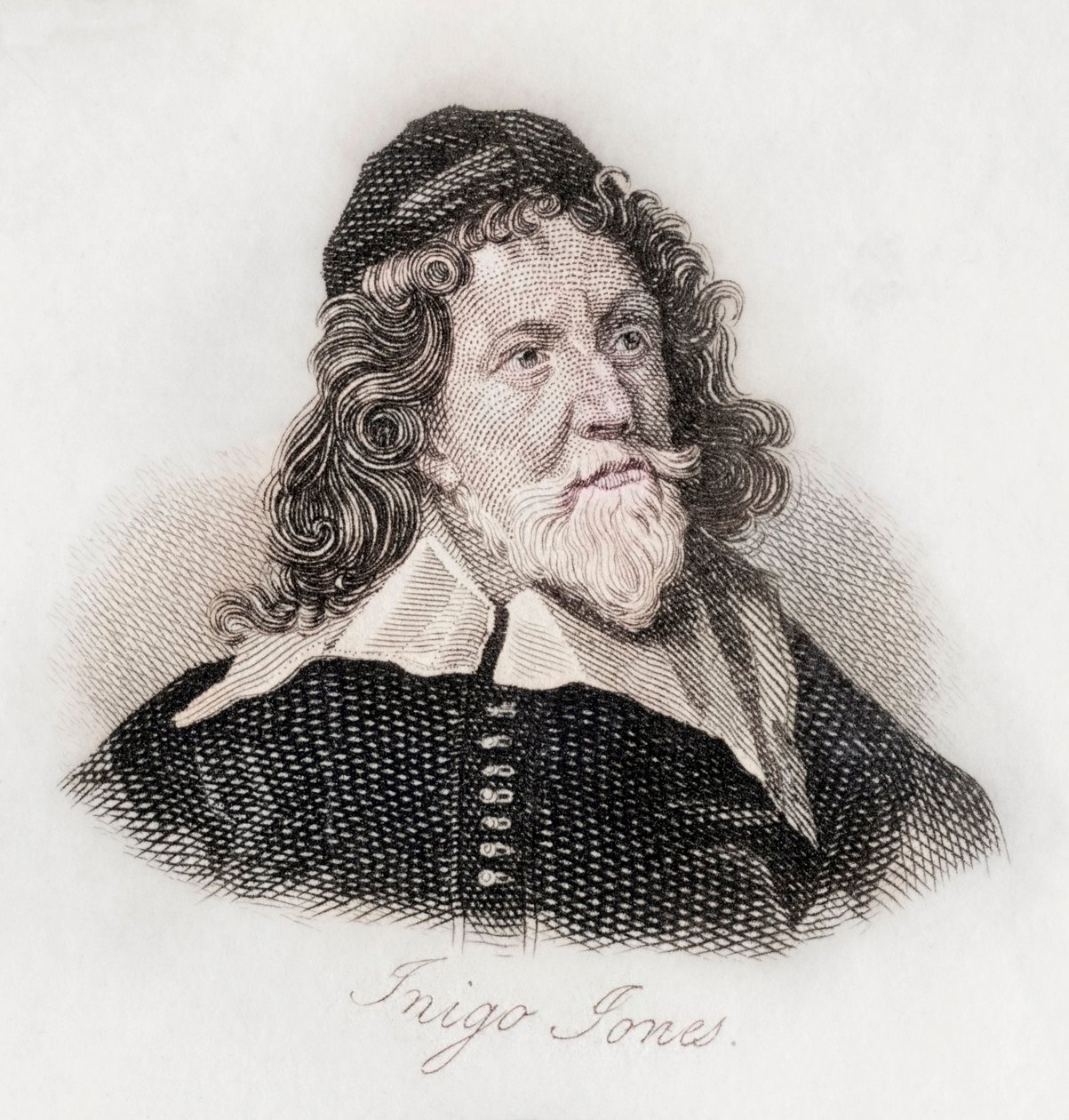 Inigo Jones (gravure) - J.W. Cook