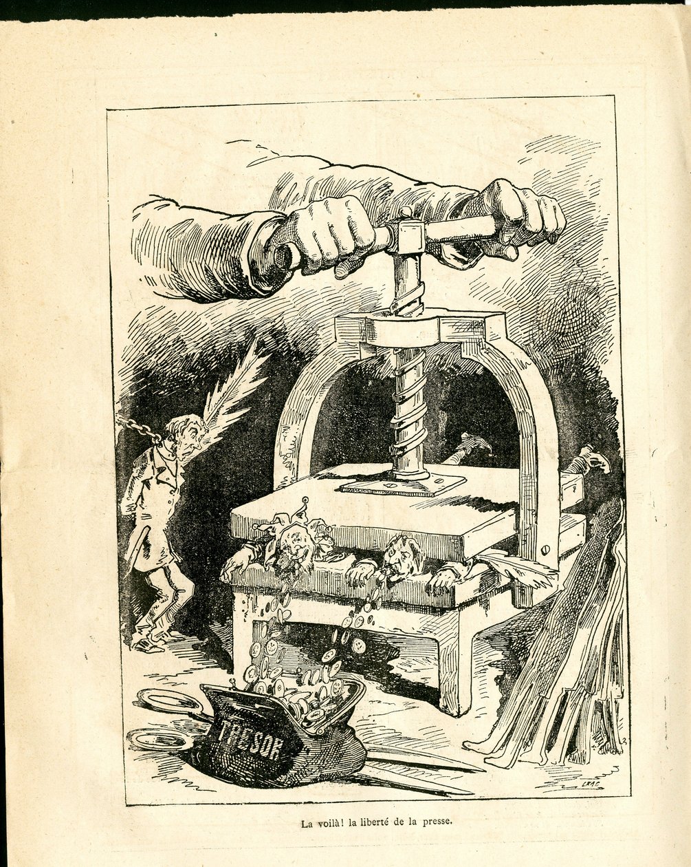 Le Triboulet, Satirique en N & B - J. (1847-1892) Blass