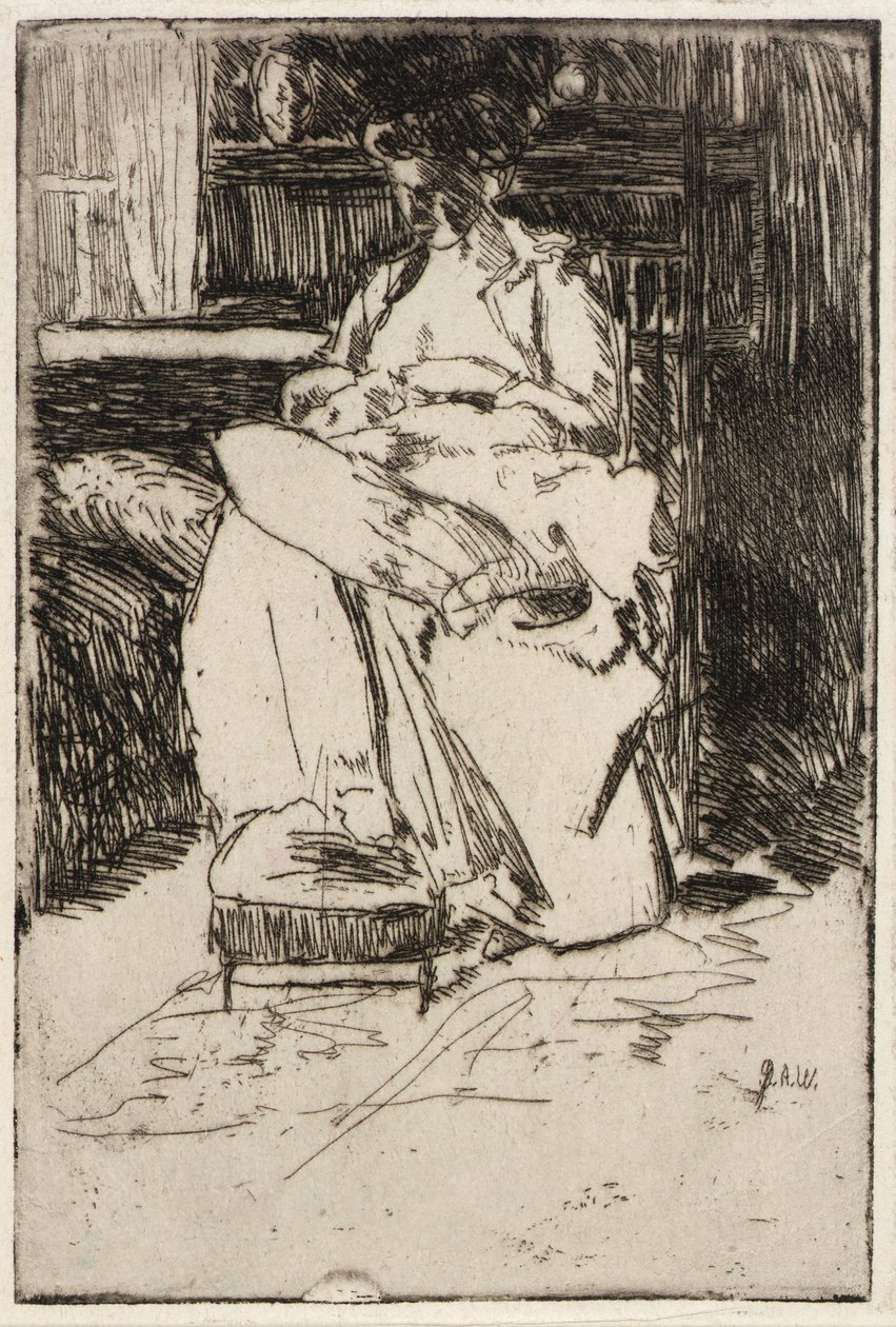 Mère et enfant n° 1 - J. Alden Weir