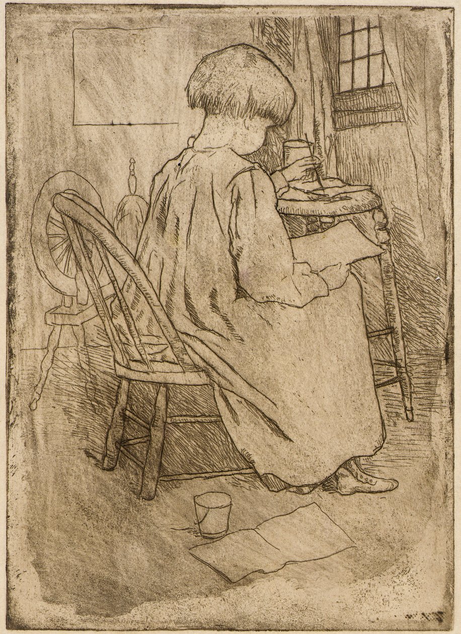 Le petit artiste - J. Alden Weir