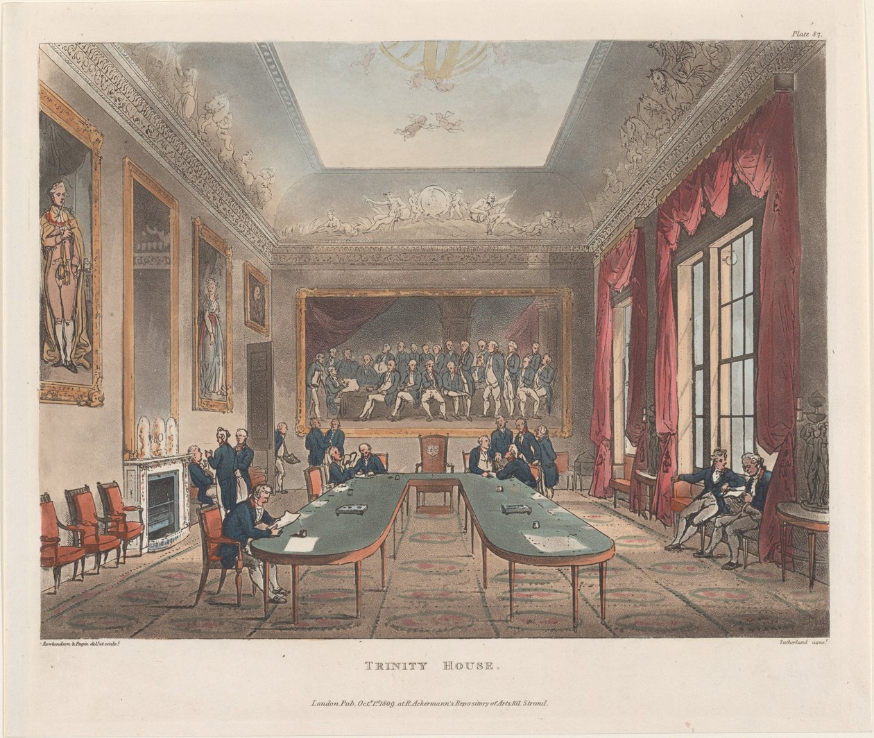 Trinity House, 1er octobre 1809 - J. Bluck