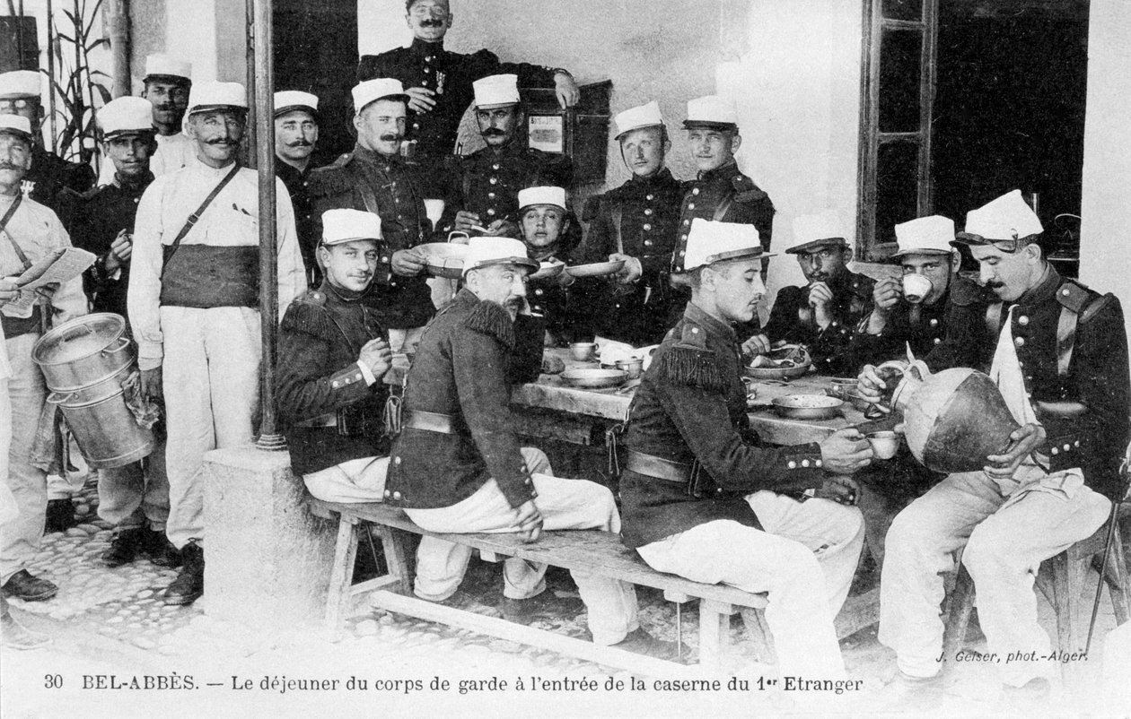 Légion étrangère française, Sidi Bel Abbès, Algérie, 20ème siècle - J. Geiser