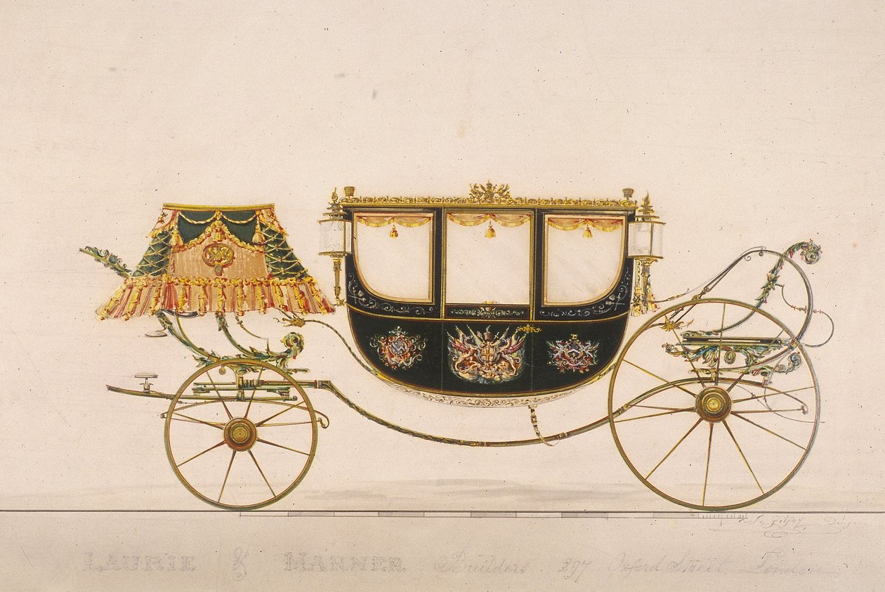 Carrosse civique du Lord Maire William Hunter, 1851 - J Gilfoy