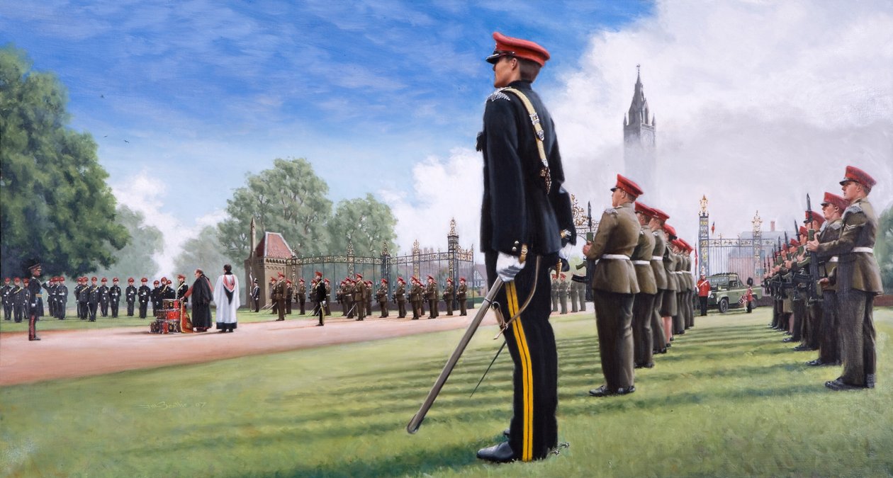RMLY Last Parade, 2010 (huile sur toile) - J Hugh L Beattie