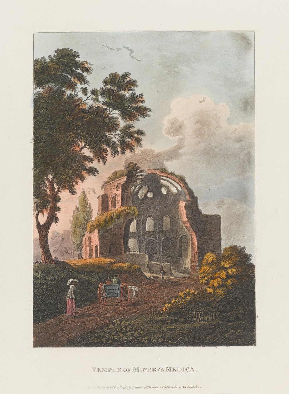 Temple de Minerve Médica - J. Merigot