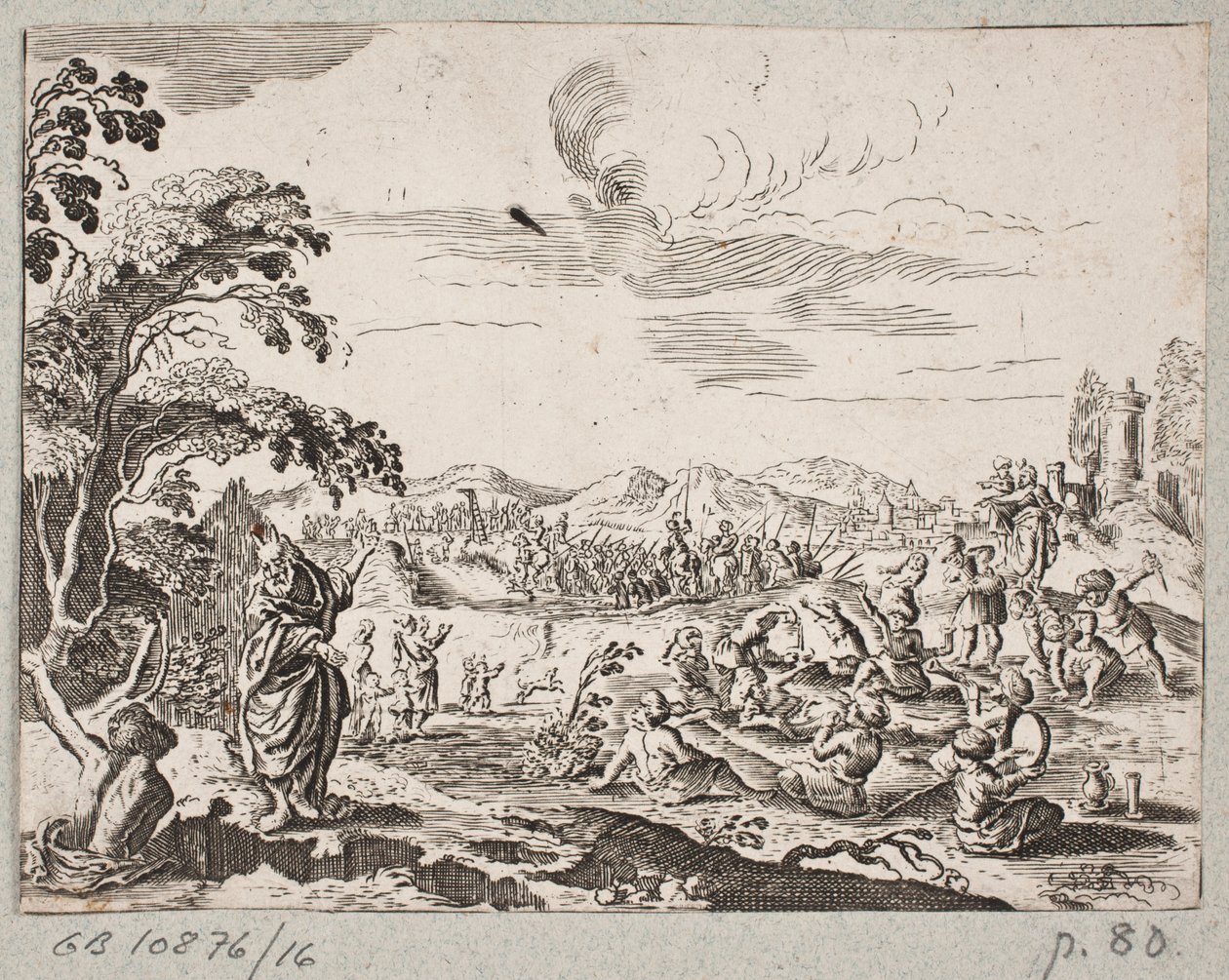 Illustration pour Adam Olearius, "Persianischer Rosenthal von einem Sinnreichen Poeten Schich Saadi [...]", Schleswig 1660 - J. Muller