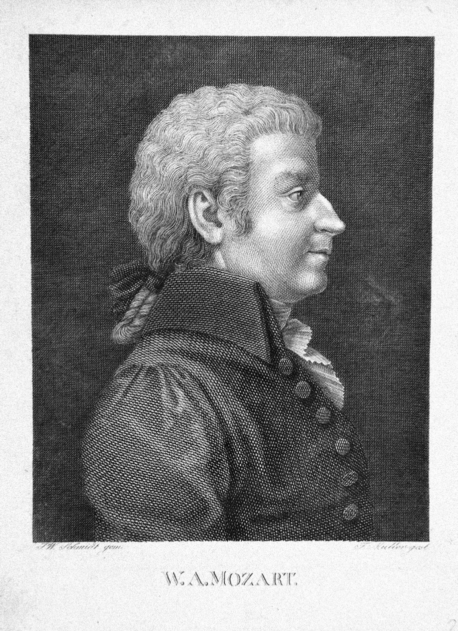Wolfgang Amadeus Mozart - J. W. Schmidt