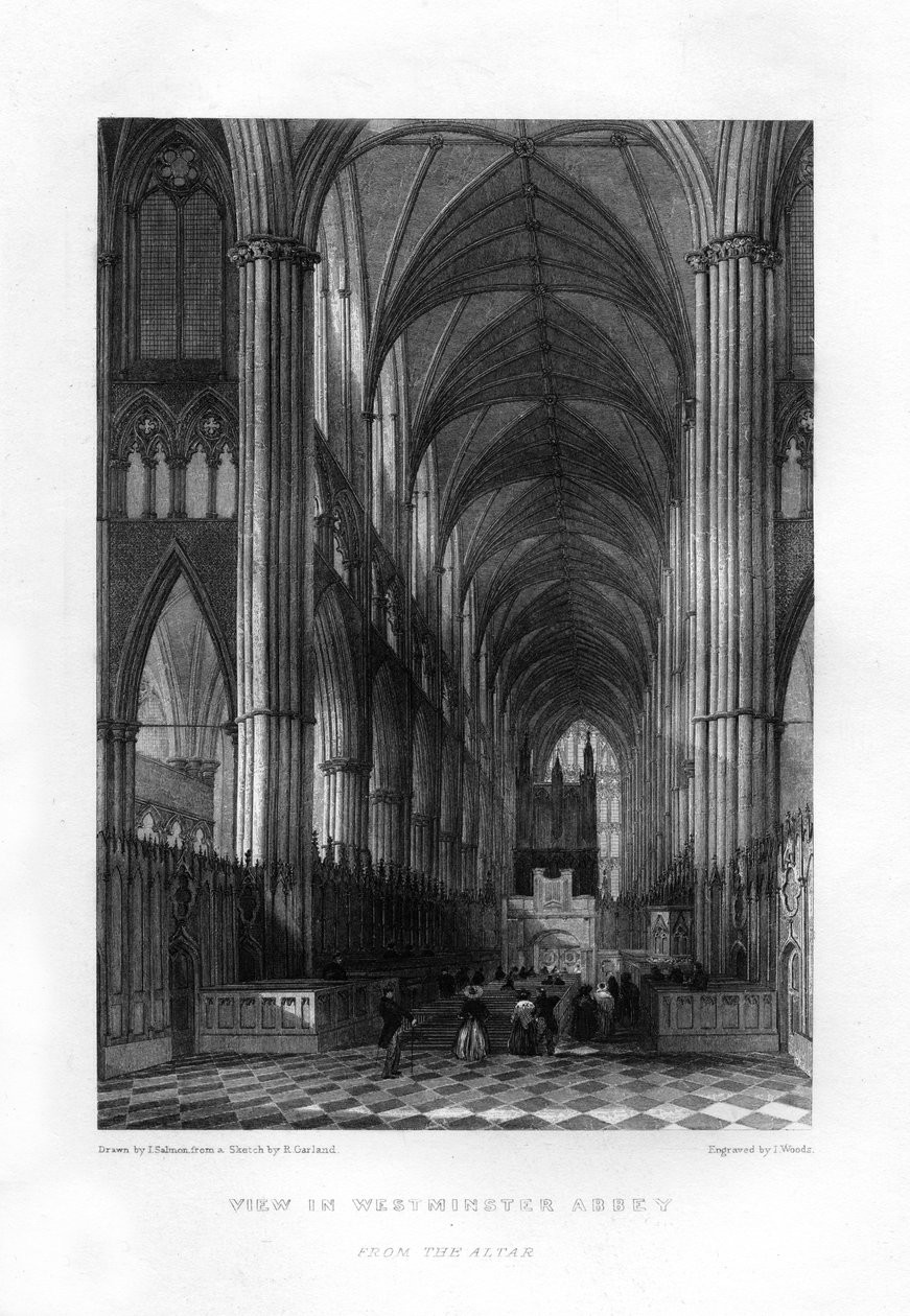 Abbaye de Westminster depuis l
