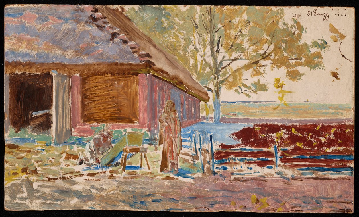 La fin du siècle – 31 décembre 1899, paysage avec un cercueil - Jacek Malczewski
