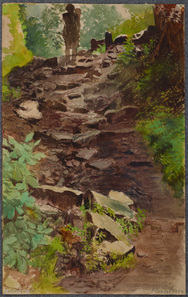 Motif paysager de Rozdół - Jacek Malczewski