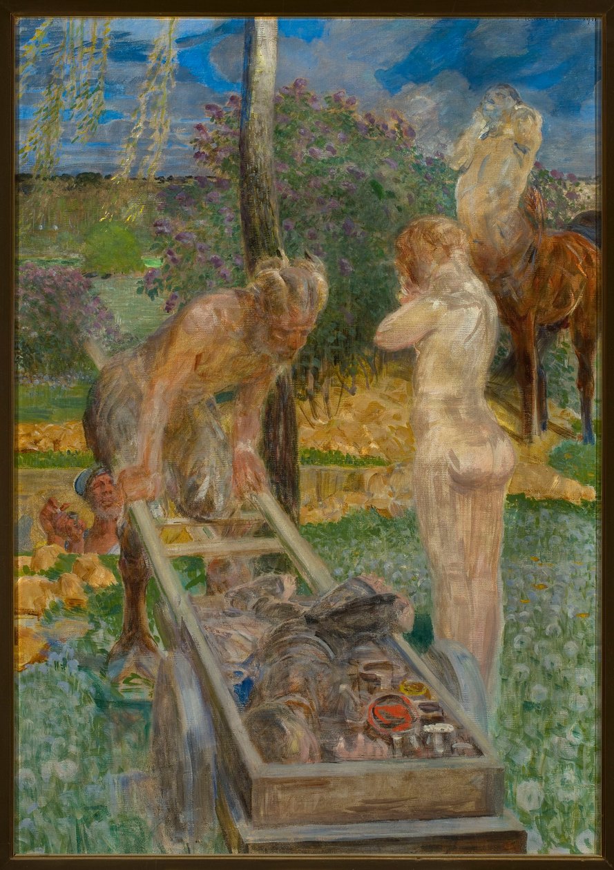 Les funérailles du petit peintre - Jacek Malczewski