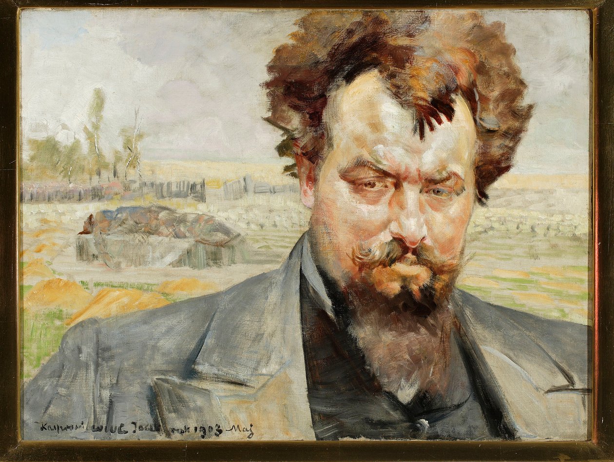 Portrait de Jan Kasprowicz - Jacek Malczewski