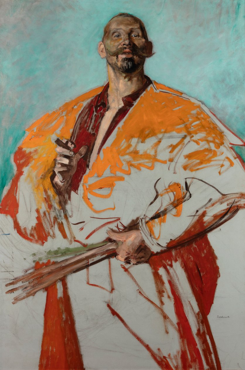 Portrait de Leon Wyczółkowski - Jacek Malczewski
