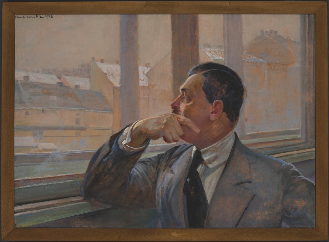 Portrait de Mieczysław Gąsecki - Jacek Malczewski