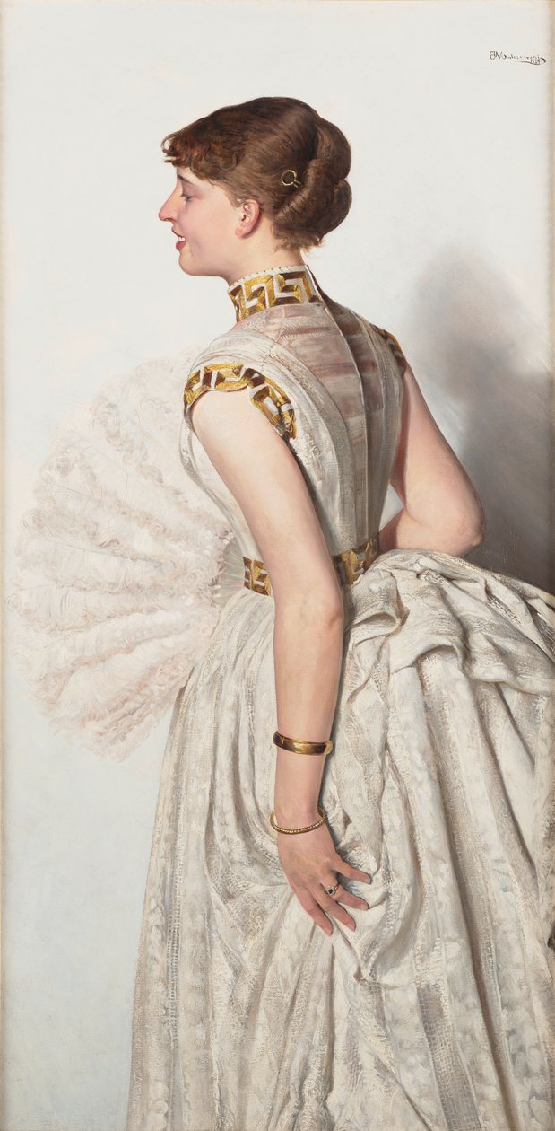 Portrait de la fiancée - Jacek Malczewski