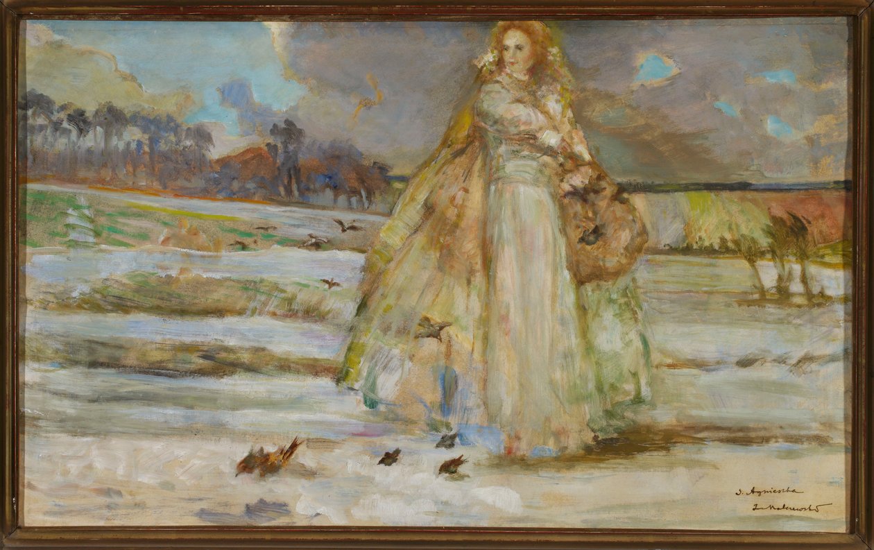 Sainte Agnès - Jacek Malczewski