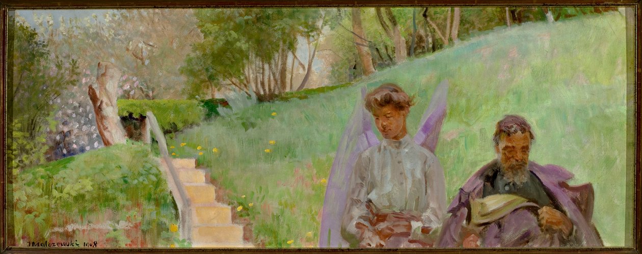 Au printemps (En automne) - Jacek Malczewski