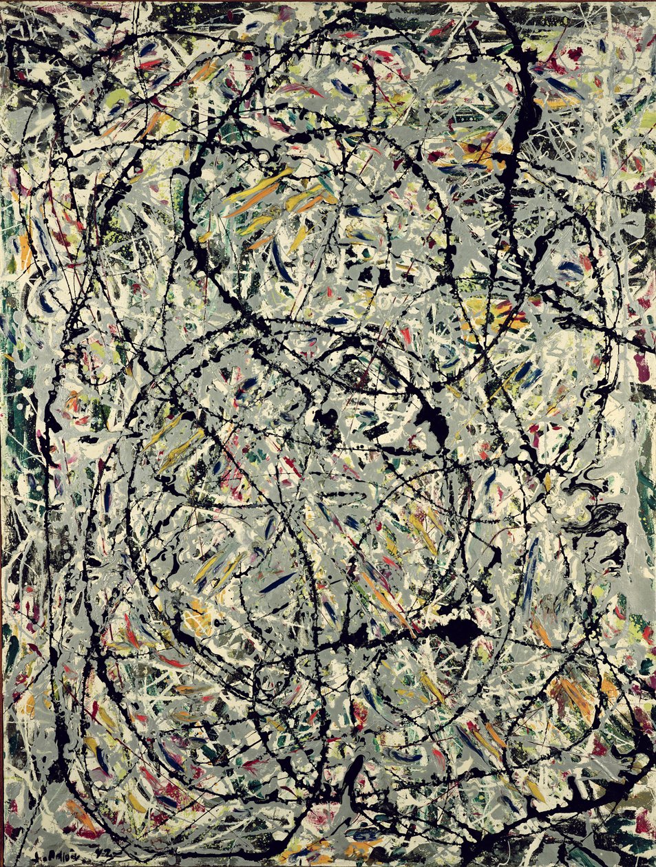 Chemins ondulants - Jackson Pollock