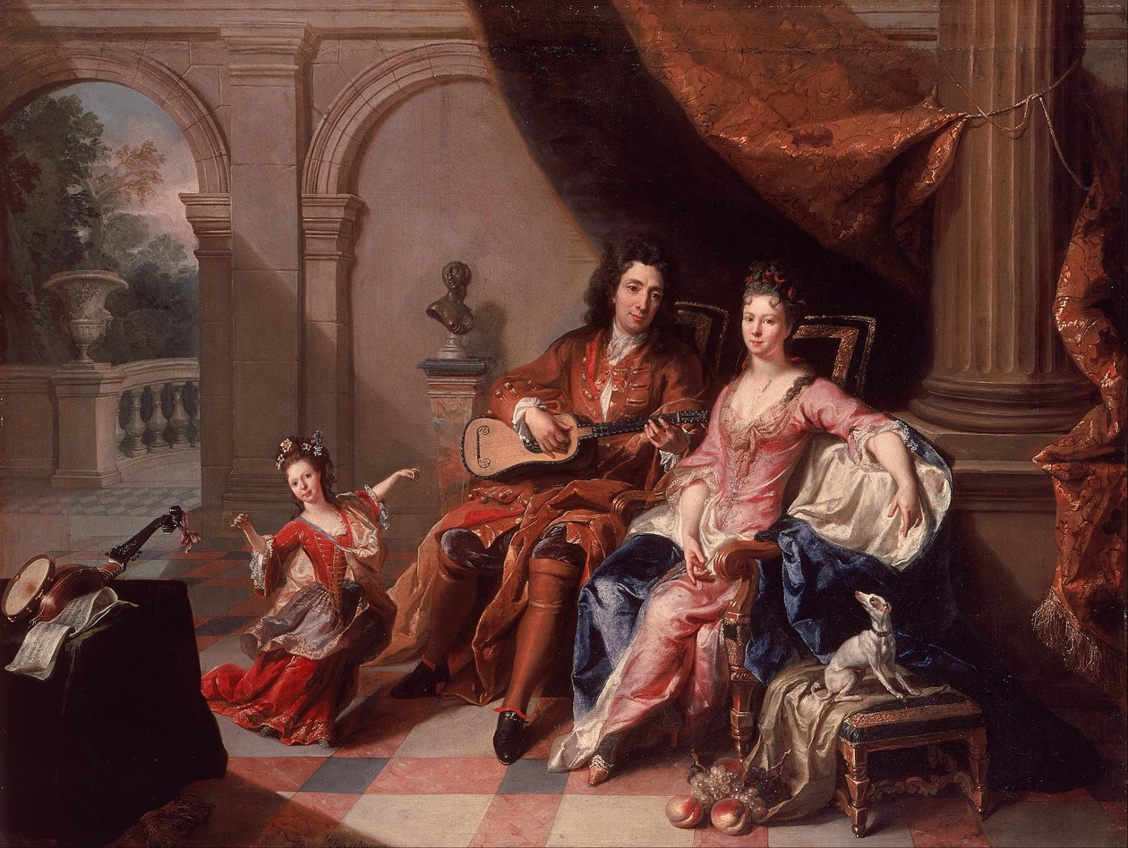 La joueuse de guitare - Jacob van Schuppen