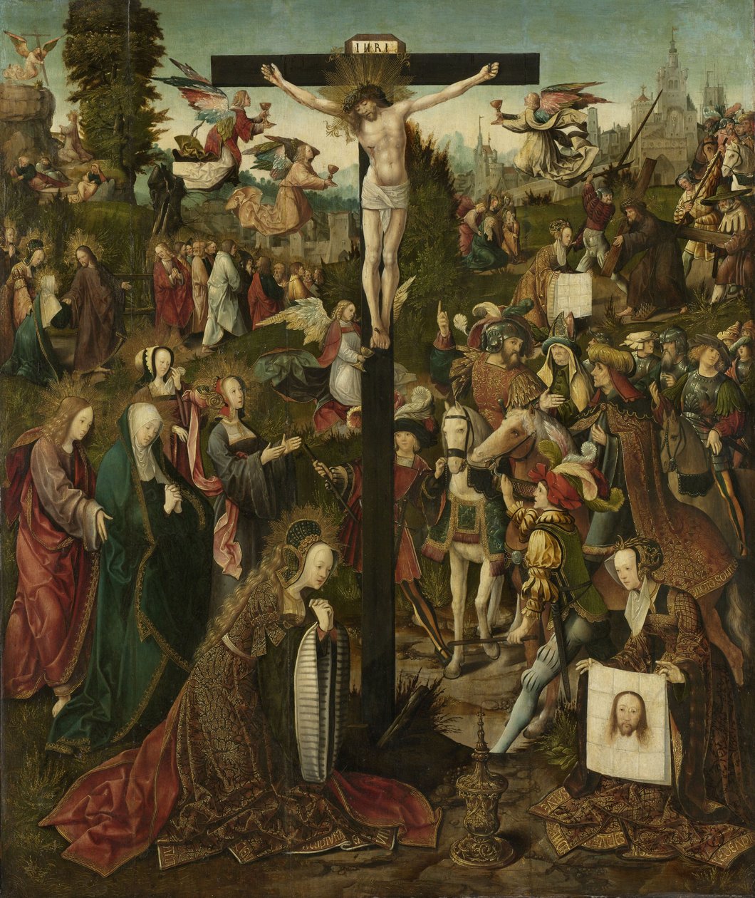 La Crucifixion, c.1507-c.1510 - Jacob Cornelisz van Oostsanen
