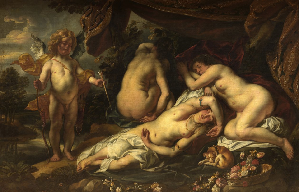 Amour et Psyché - Jacob Jordaens