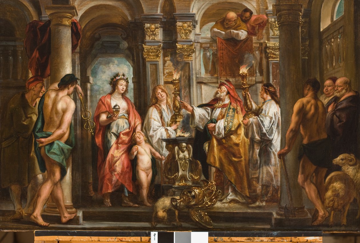 Un oracle (Thétis et Achille devant l