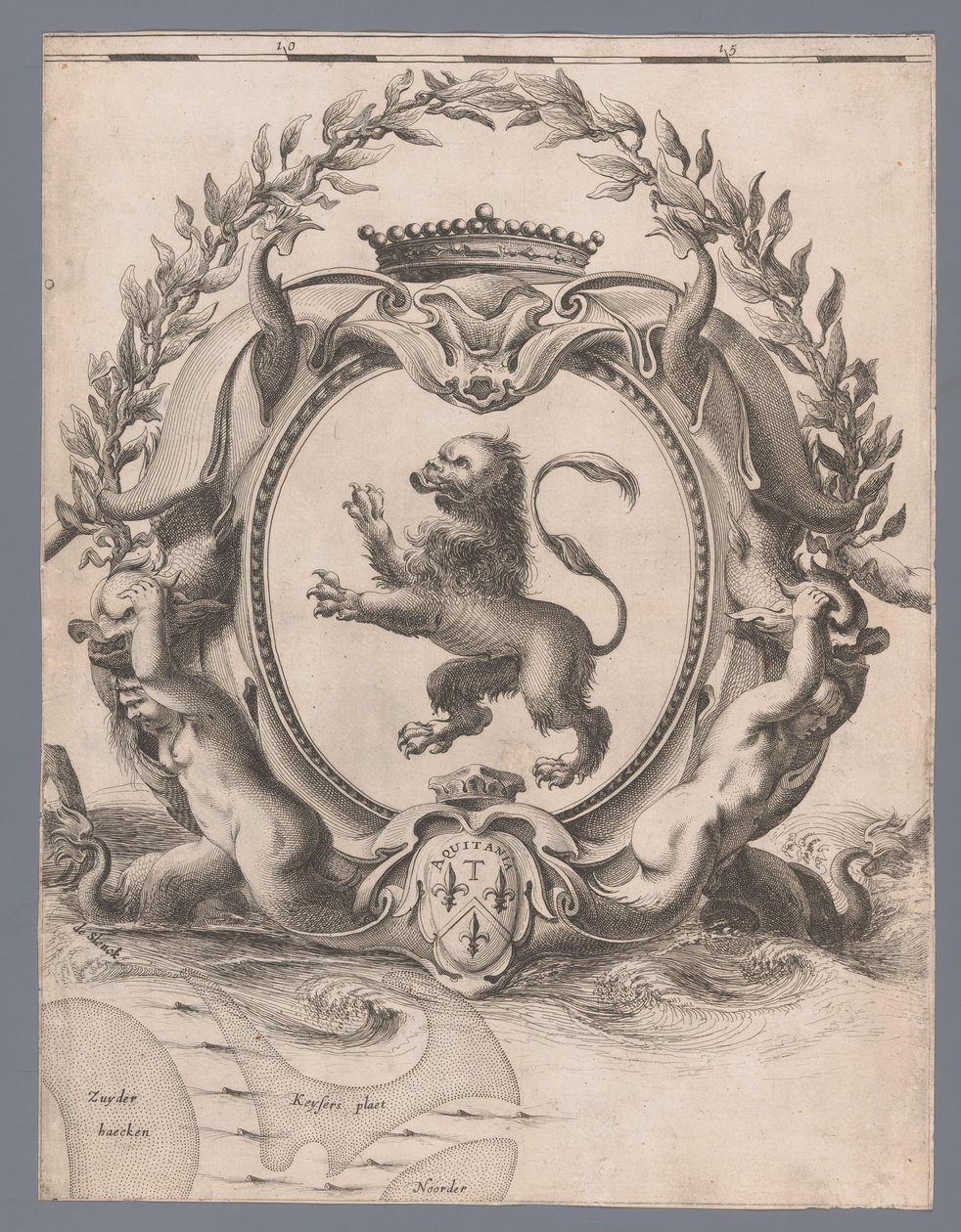 Carte du Comté de Hollande et Utrecht (planche 2) - Jacob Aertsz. Colom (I)