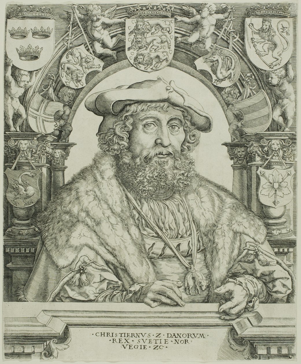 Le roi Christian II de Danemark - Jacob Binck