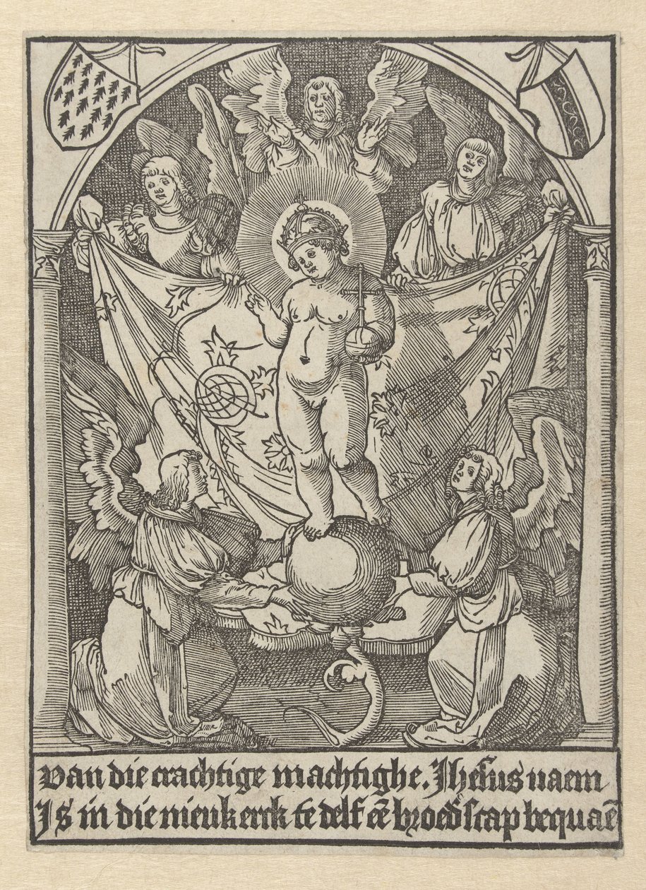 Image de prière pour la confrérie de Jésus - Jacob Cornelisz van Oostsanen