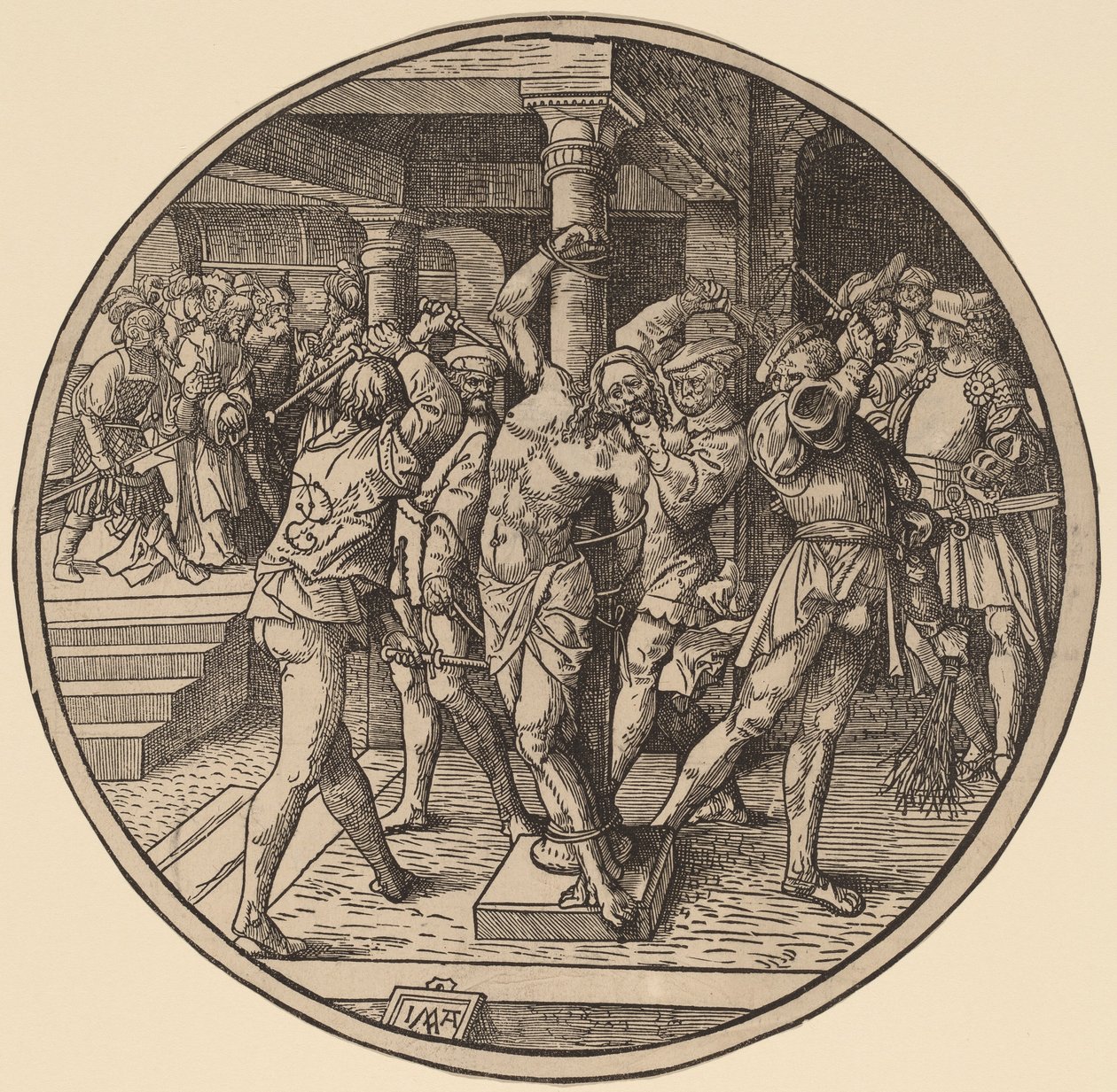 La Flagellation du Christ et le Christ devant Pilate - Jacob Cornelisz van Oostsanen