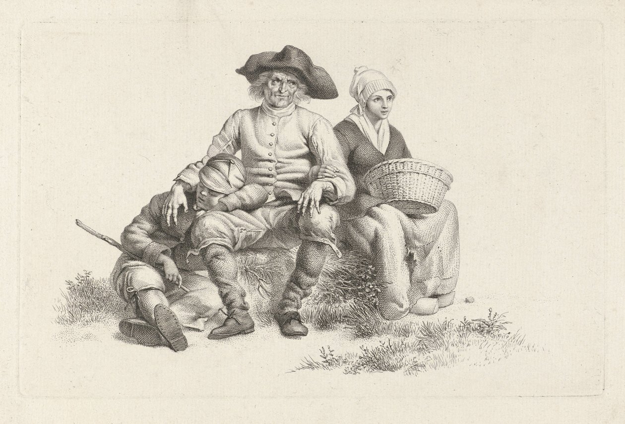 Famille paysanne - Jacob Ernst Marcus