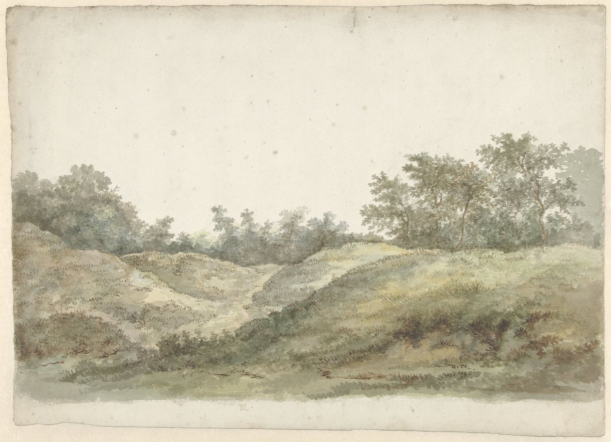 Paysage de dunes - Jacob Ernst Marcus