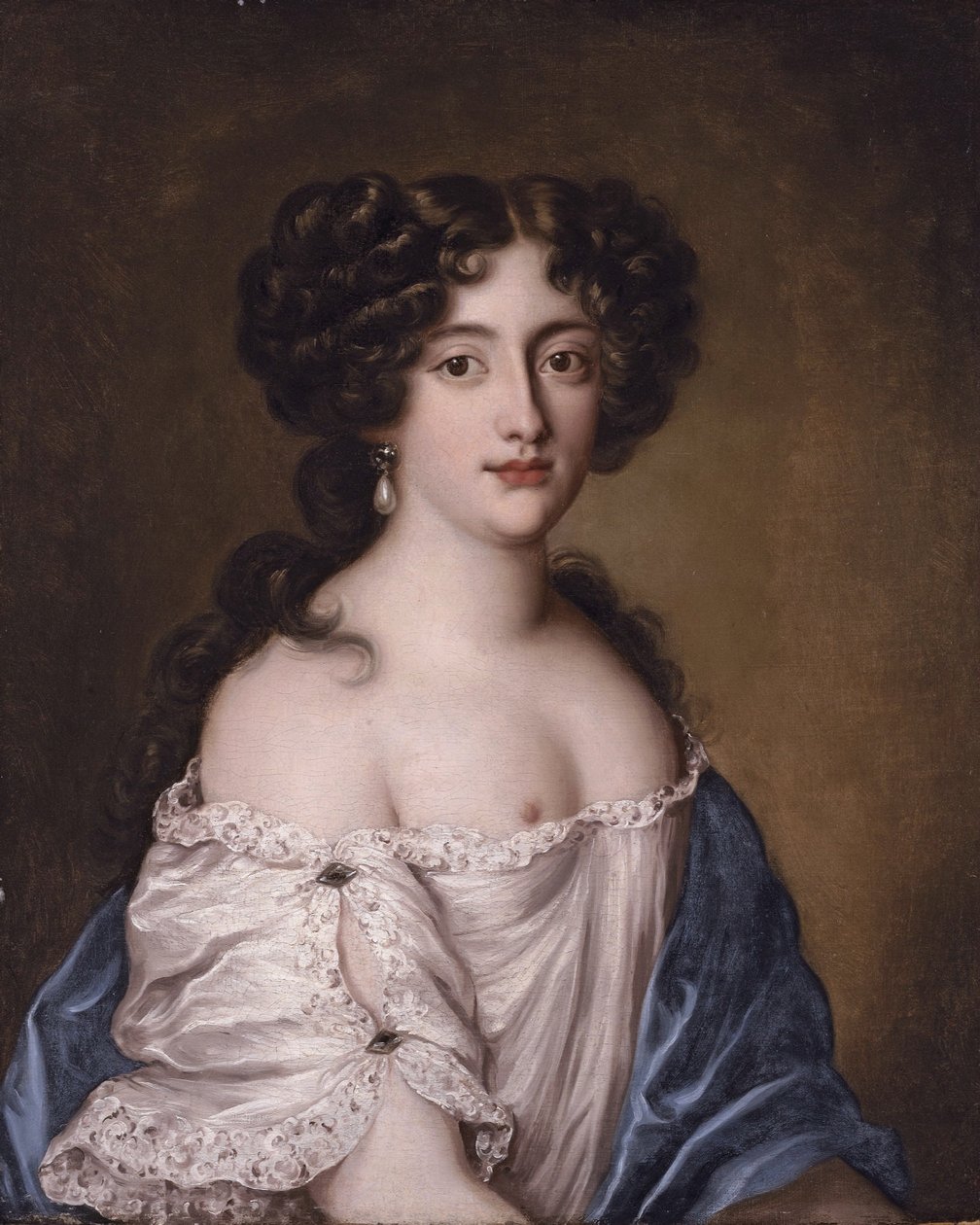 French: Portrait de Hortense Mancini, duchesse de Mazarin, comme Aphrodite Portrait of Hortense Mancini (1646-1699), duchesse de Mazarin, as Aphrodite - Jacob Ferdinand Voet