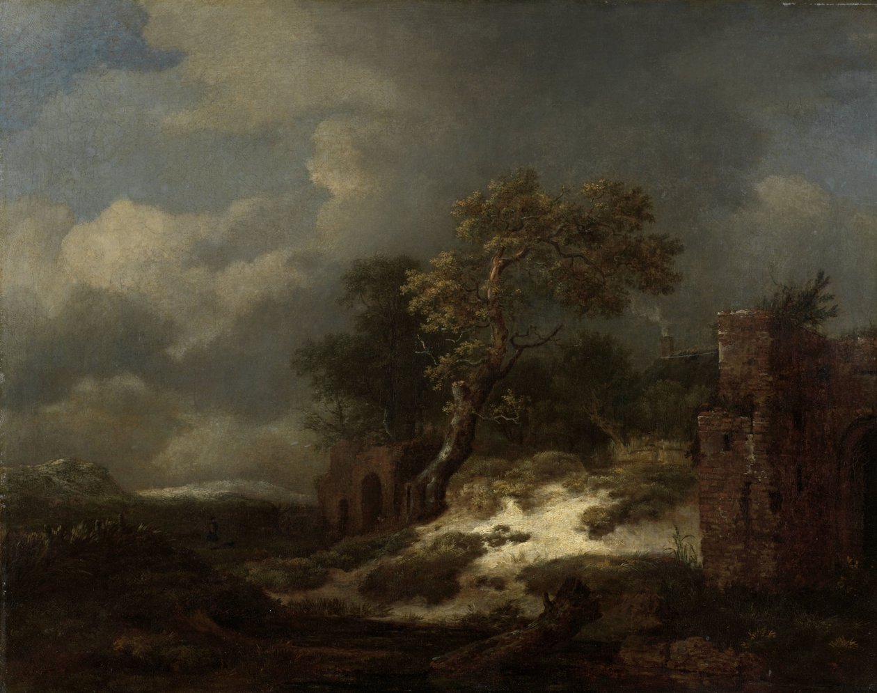 Paysage avec ruines - Jacob van Ruisdael