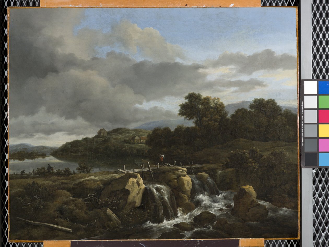 Paysage avec cascade - Jacob van Ruisdael