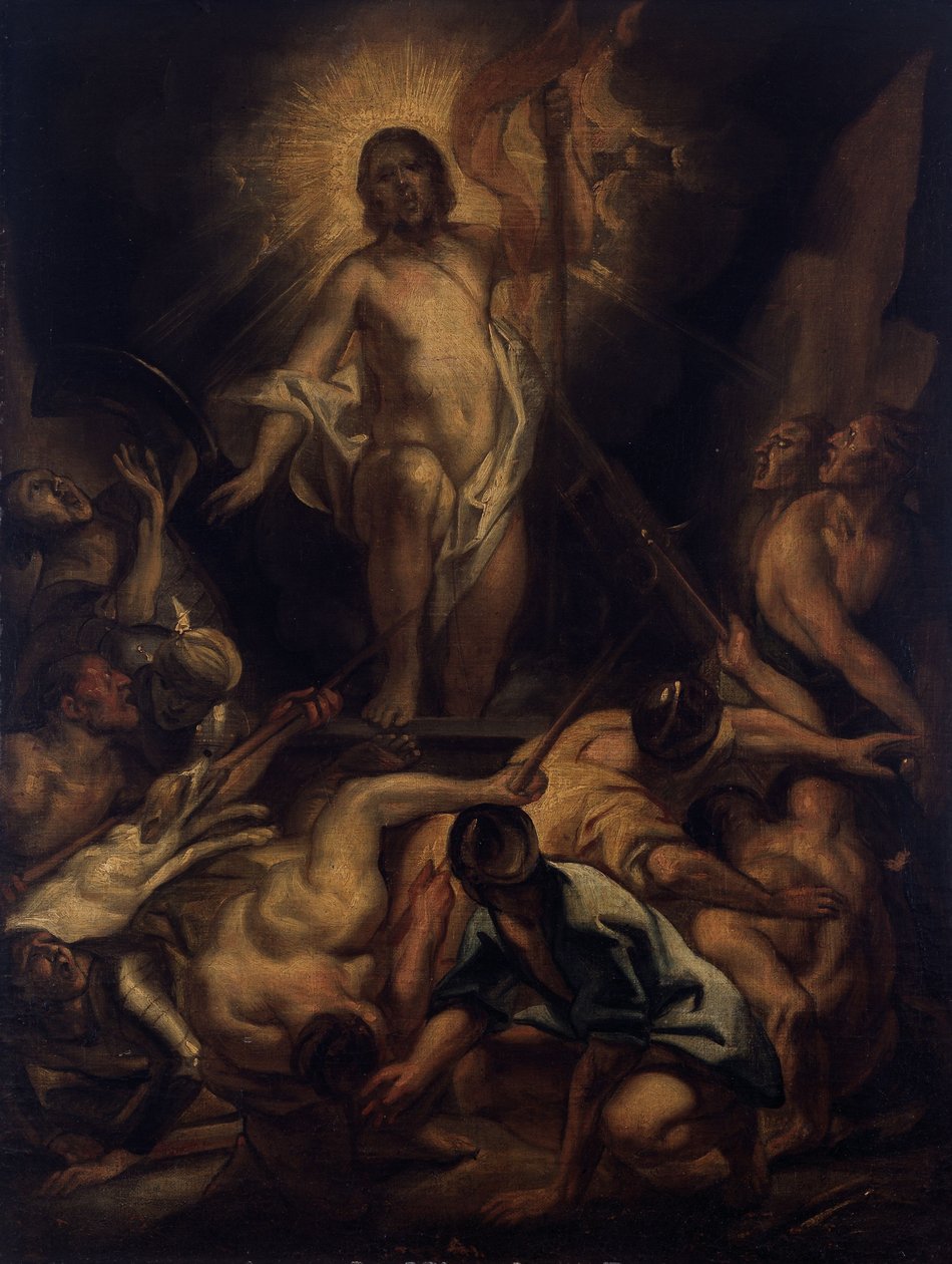 La résurrection du Christ - Jacob Jordaens