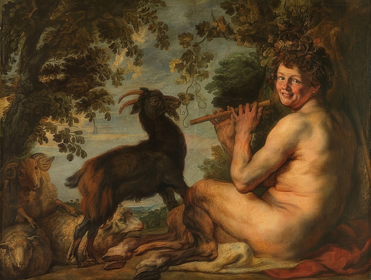 Un satyre - Jacob Jordaens