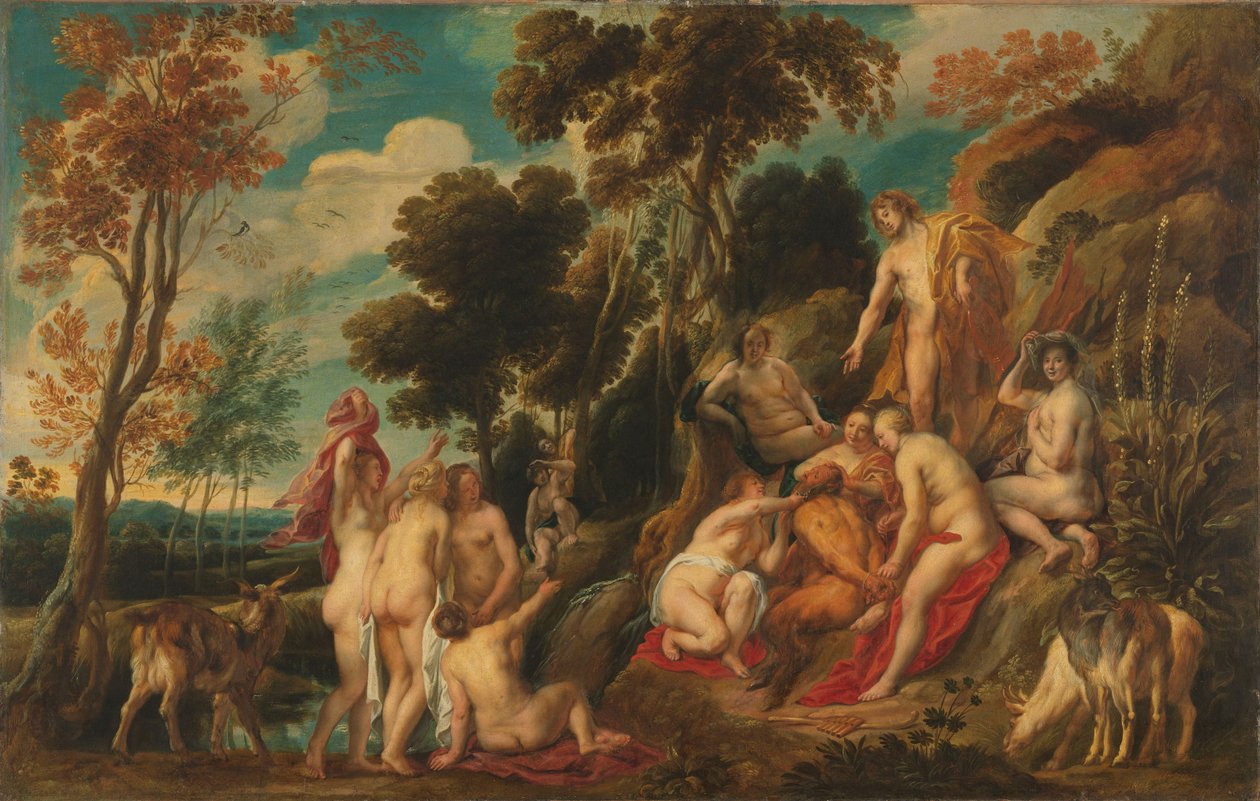 Marsyas puni par les Muses - Jacob Jordaens