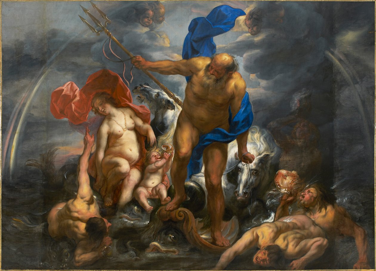 Neptune et Amphitrite, 1644. - Jacob Jordaens