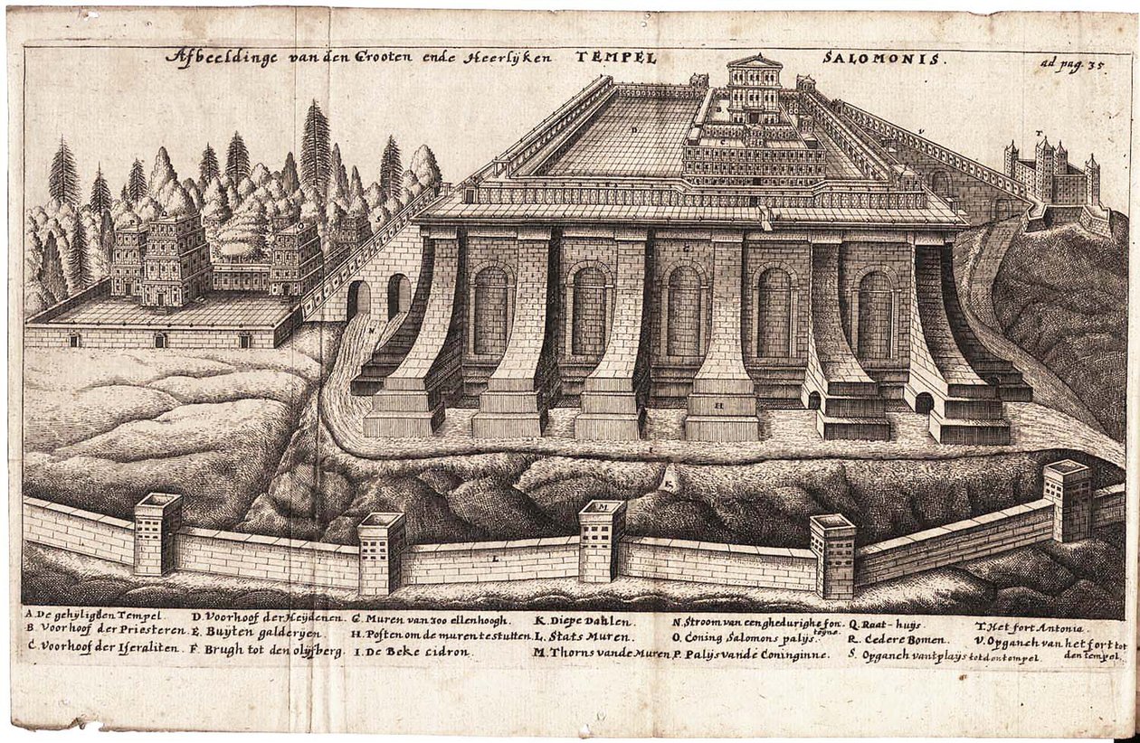 De templo Hierosolymitano Le Temple de Salomon - Jacob Judah Aryeh Leon