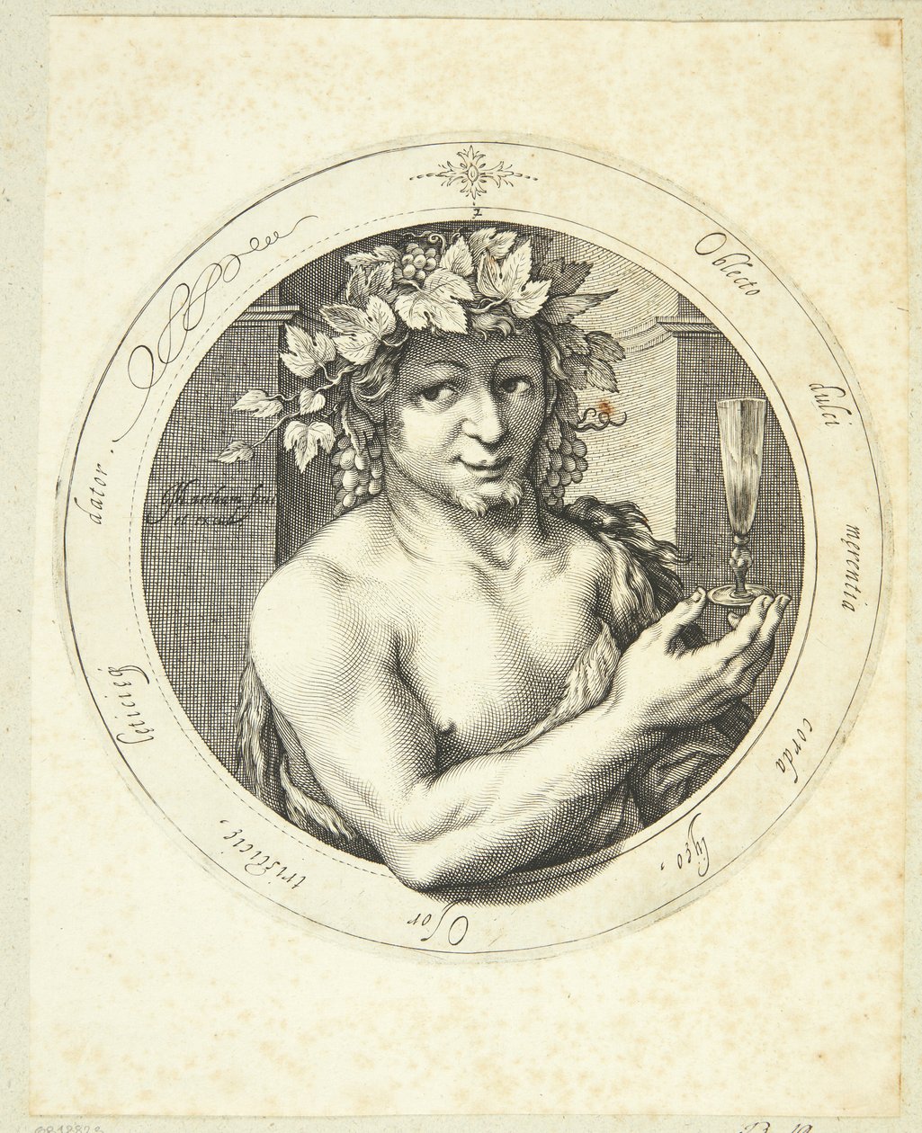 Bacchus - Jacob Matham